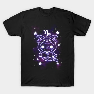 Capricorn kawaii zodiac sign T-Shirt